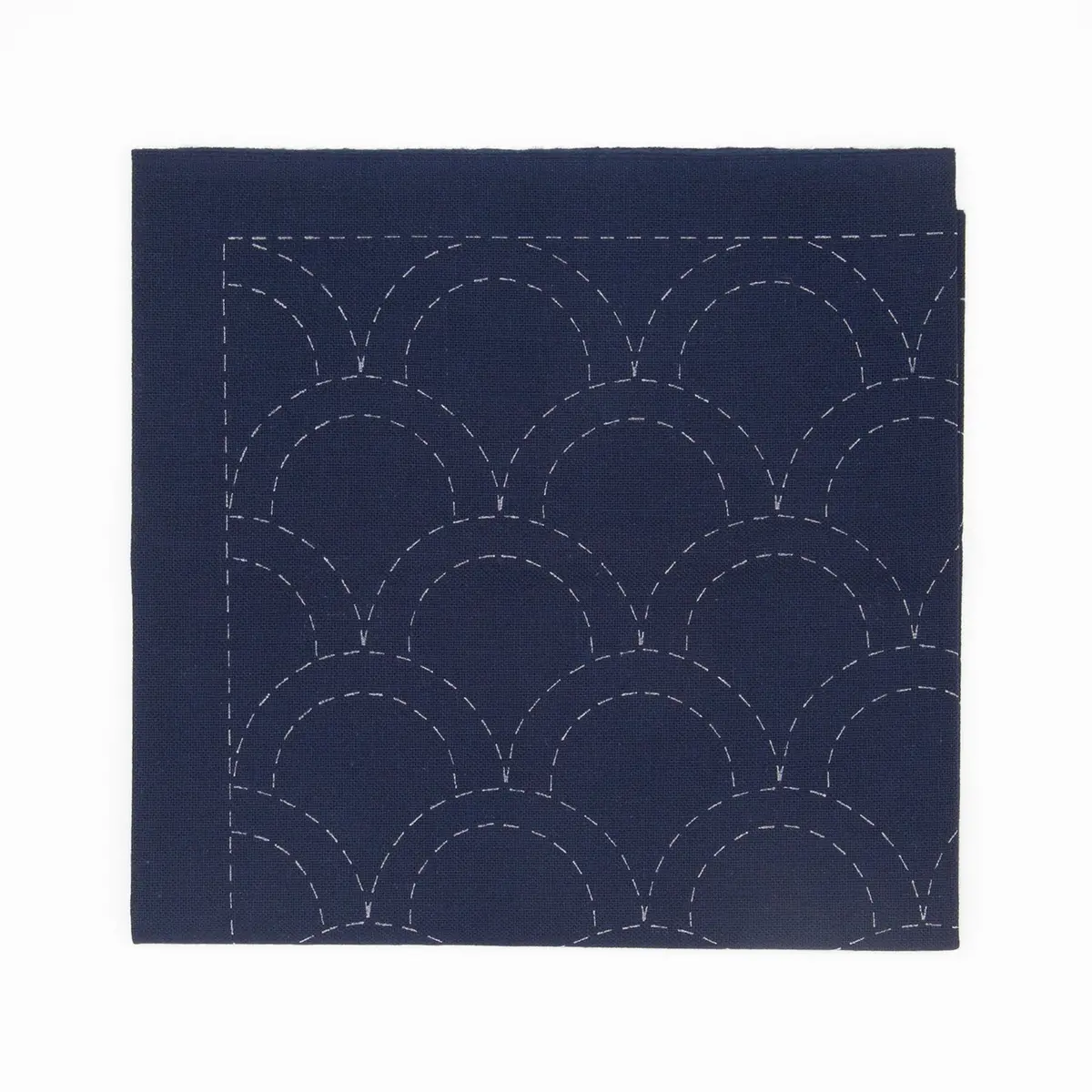 Sashiko Sampler - Seikai-Ha (Ocean Waves) 1