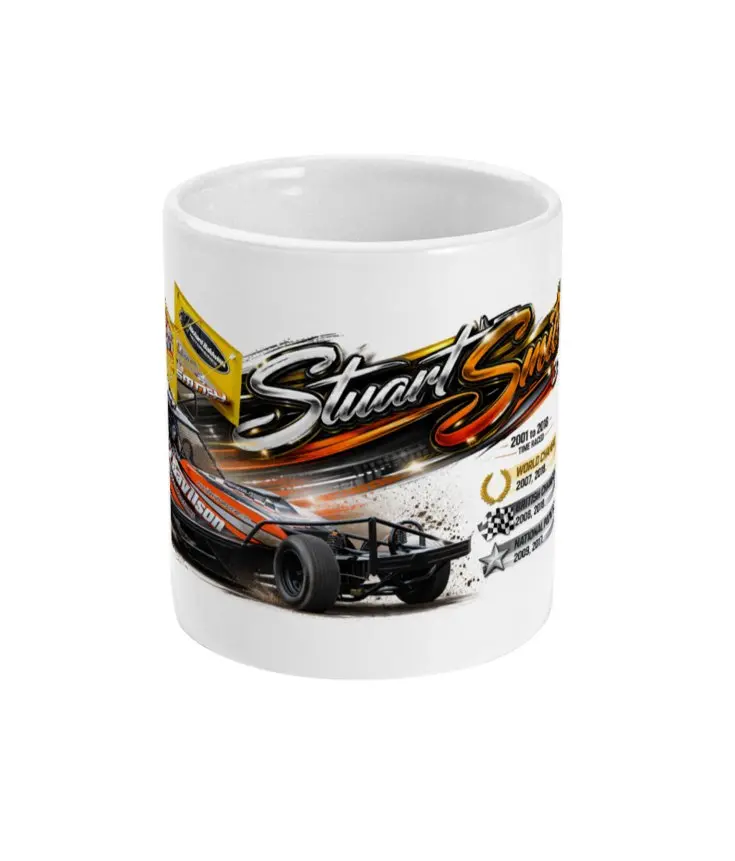 Stuart Smith #390 – Brisca F1 Stock Car Mug 1