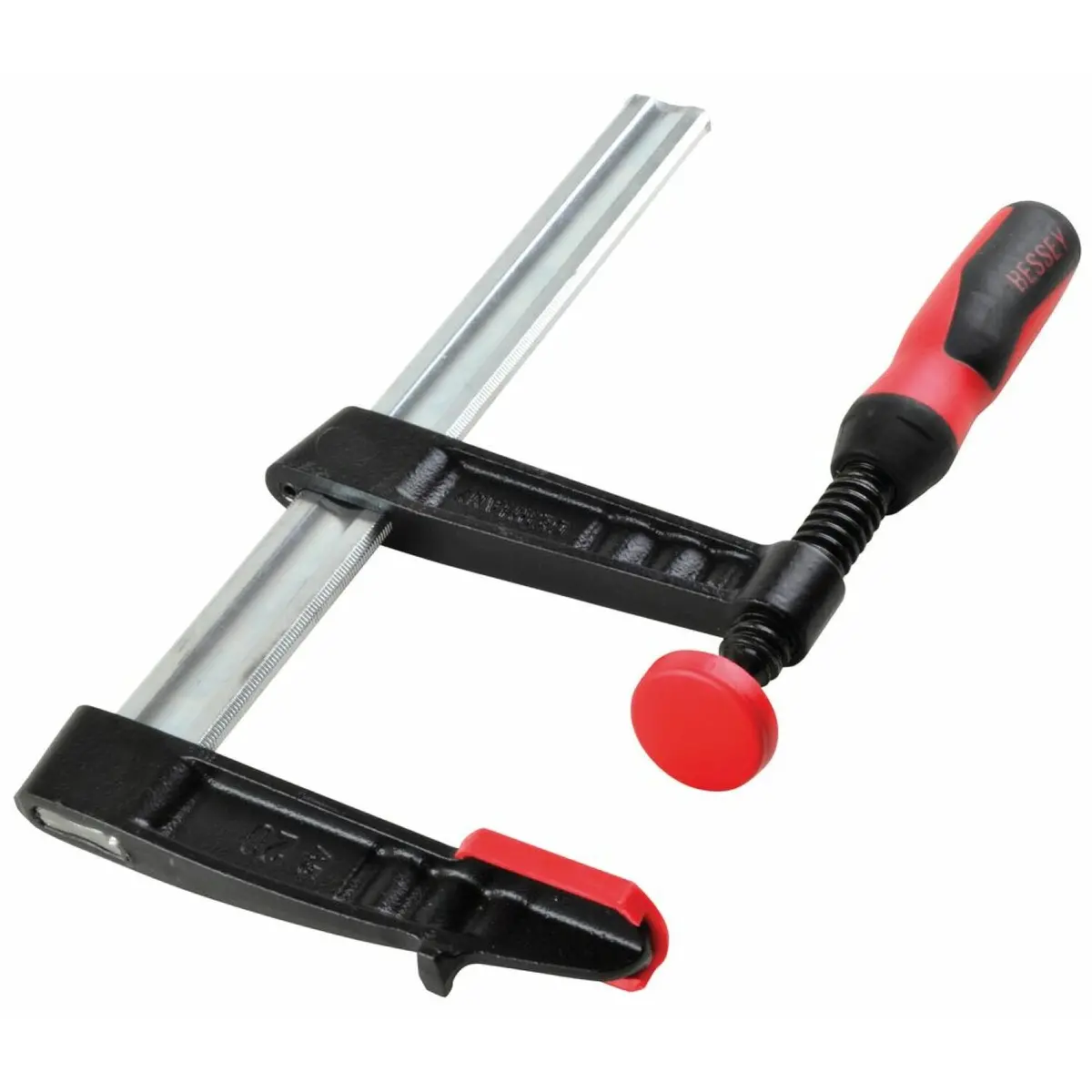 Bessey Tgj2.536+2K Clamp, Woodworking, F-Style, 2K Handle, Replaceable Pads, 2.5 In. X 36 In., 600 Lb 1