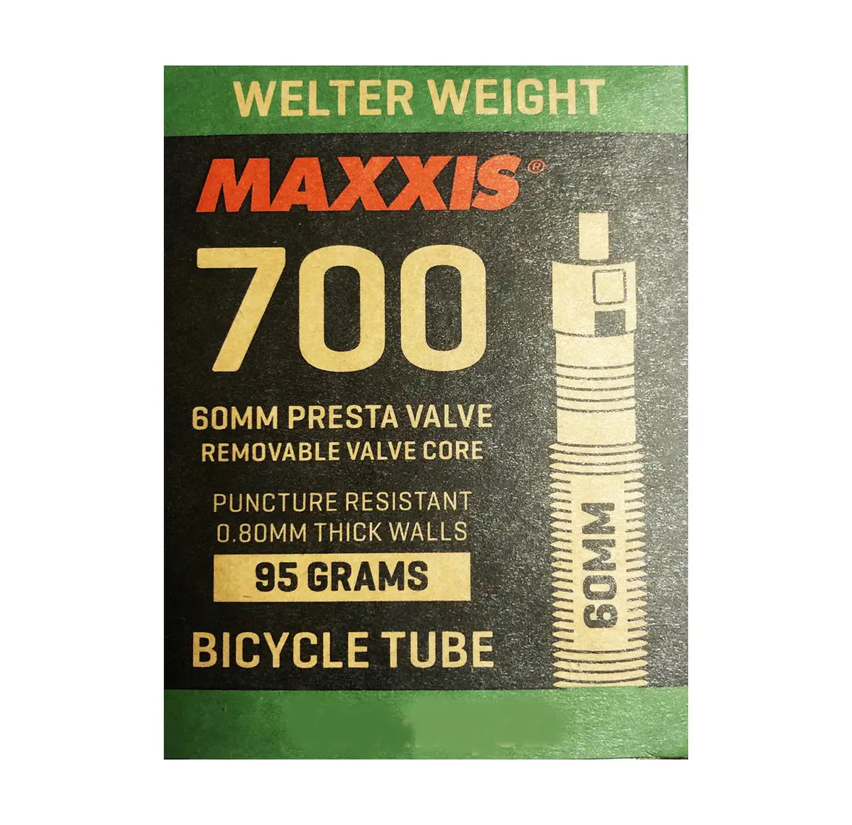 Maxxis Welterweight Road Bike Inner Tube 1