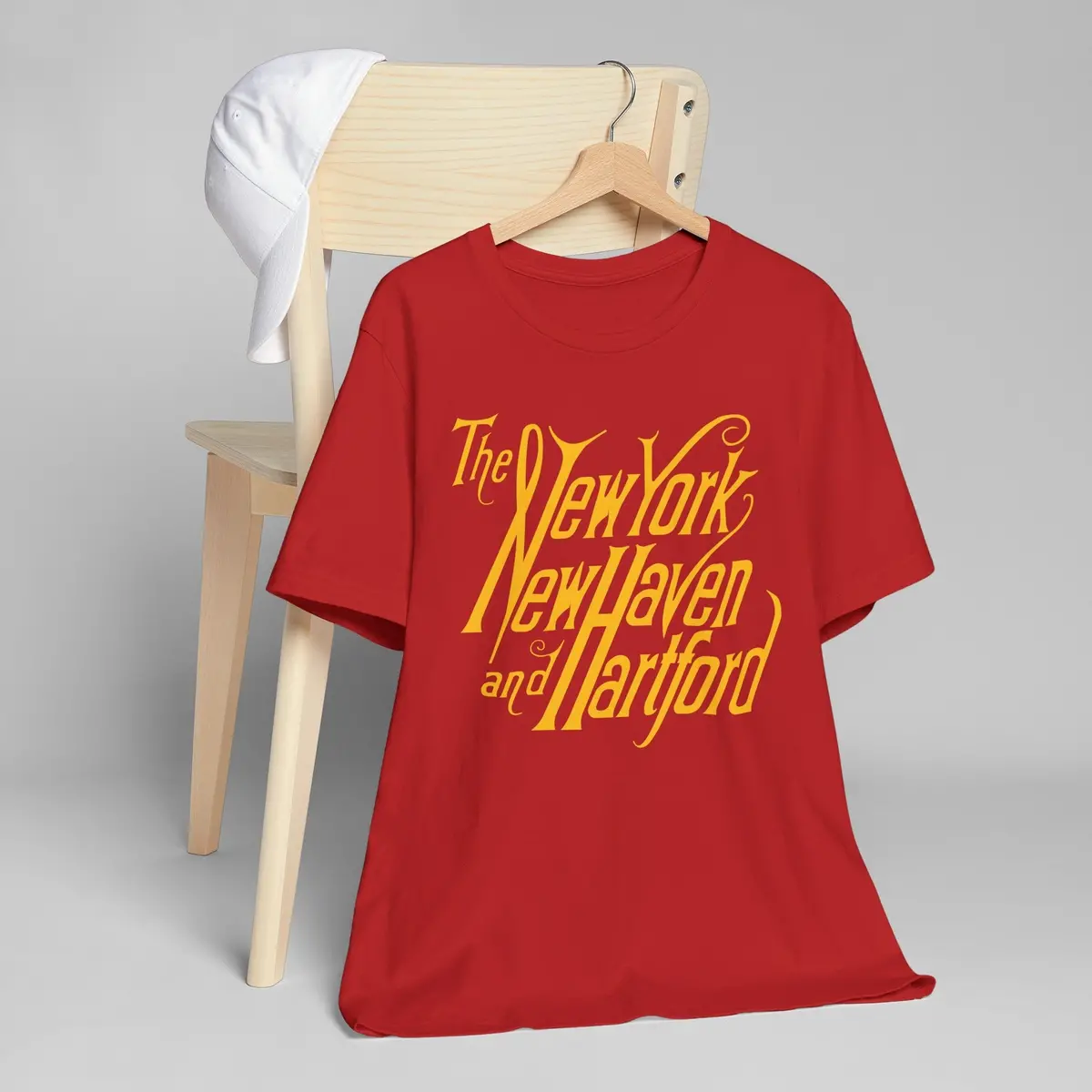 New York, New Haven And Hartford Railroad Logo Tee 7