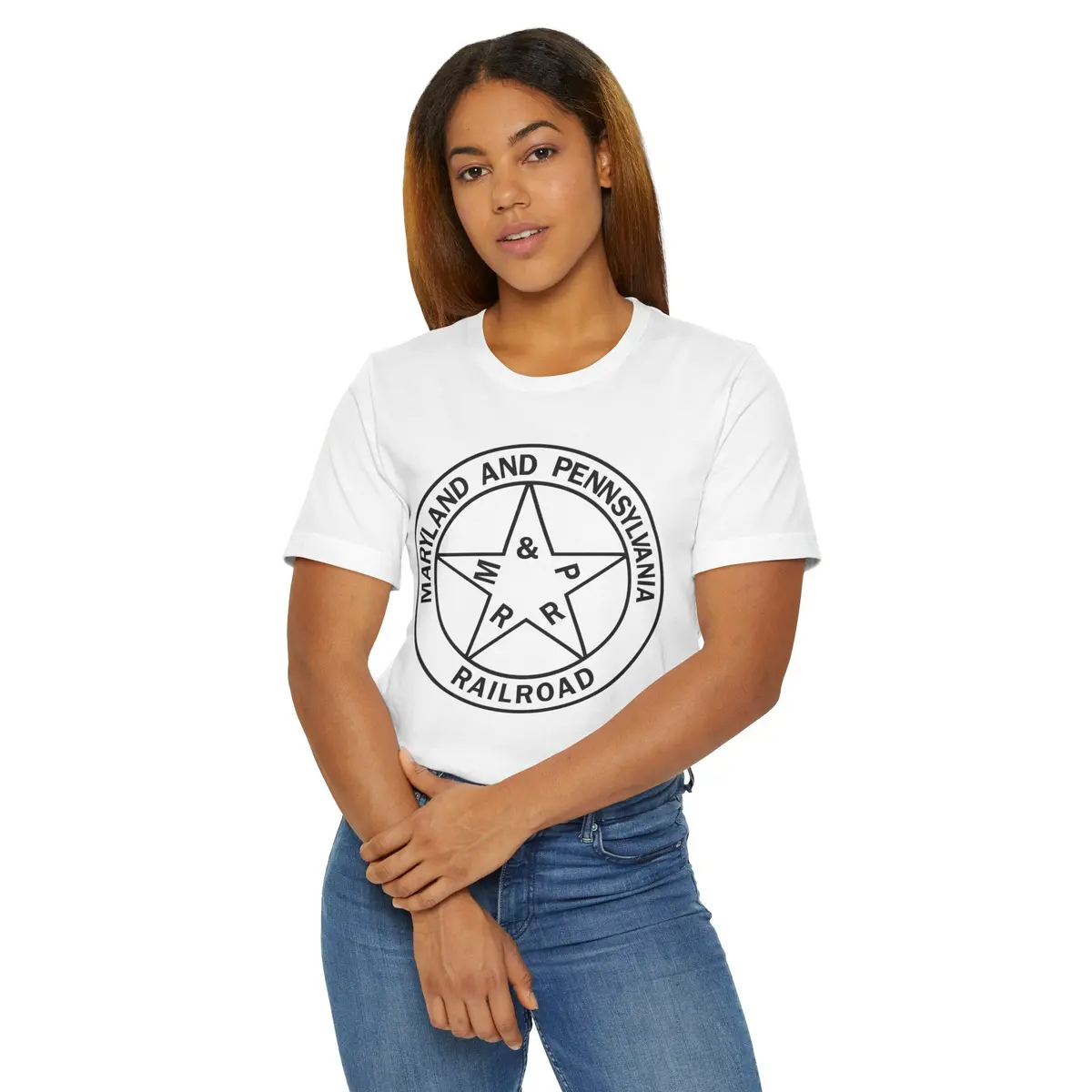 Maryland And Pennsylvania Railroad Logo Tee 18