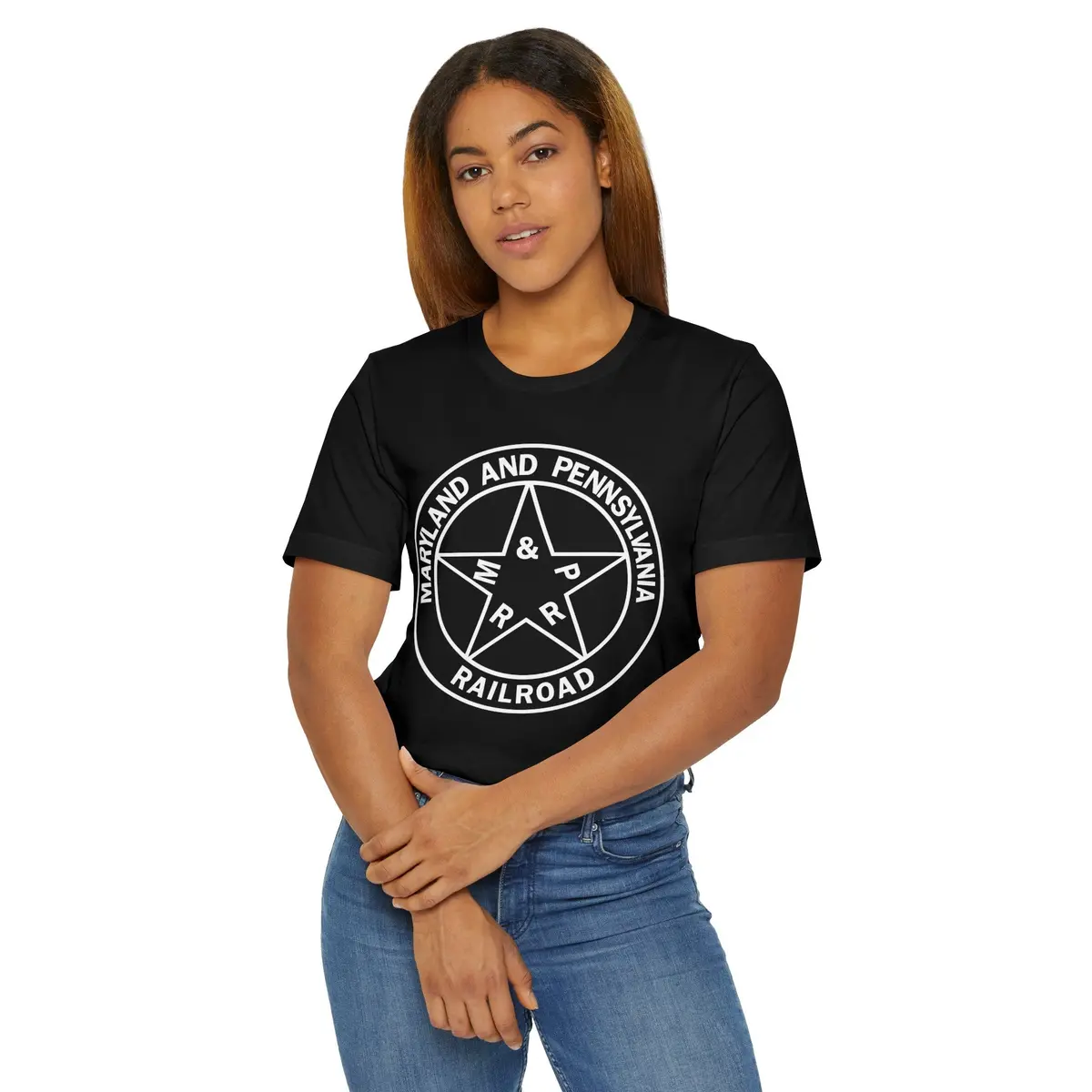 Maryland And Pennsylvania Railroad Logo Tee 10