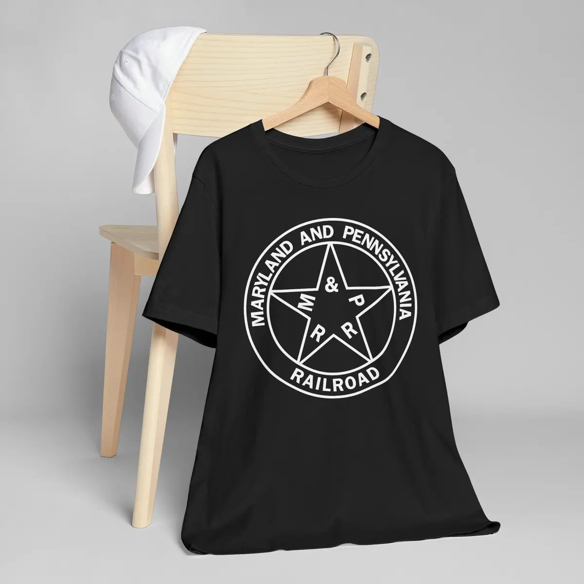 Maryland And Pennsylvania Railroad Logo Tee 9