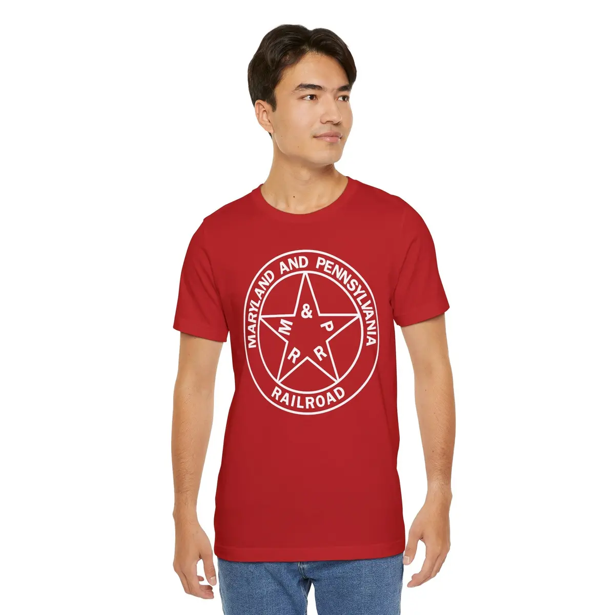 Maryland And Pennsylvania Railroad Logo Tee 15