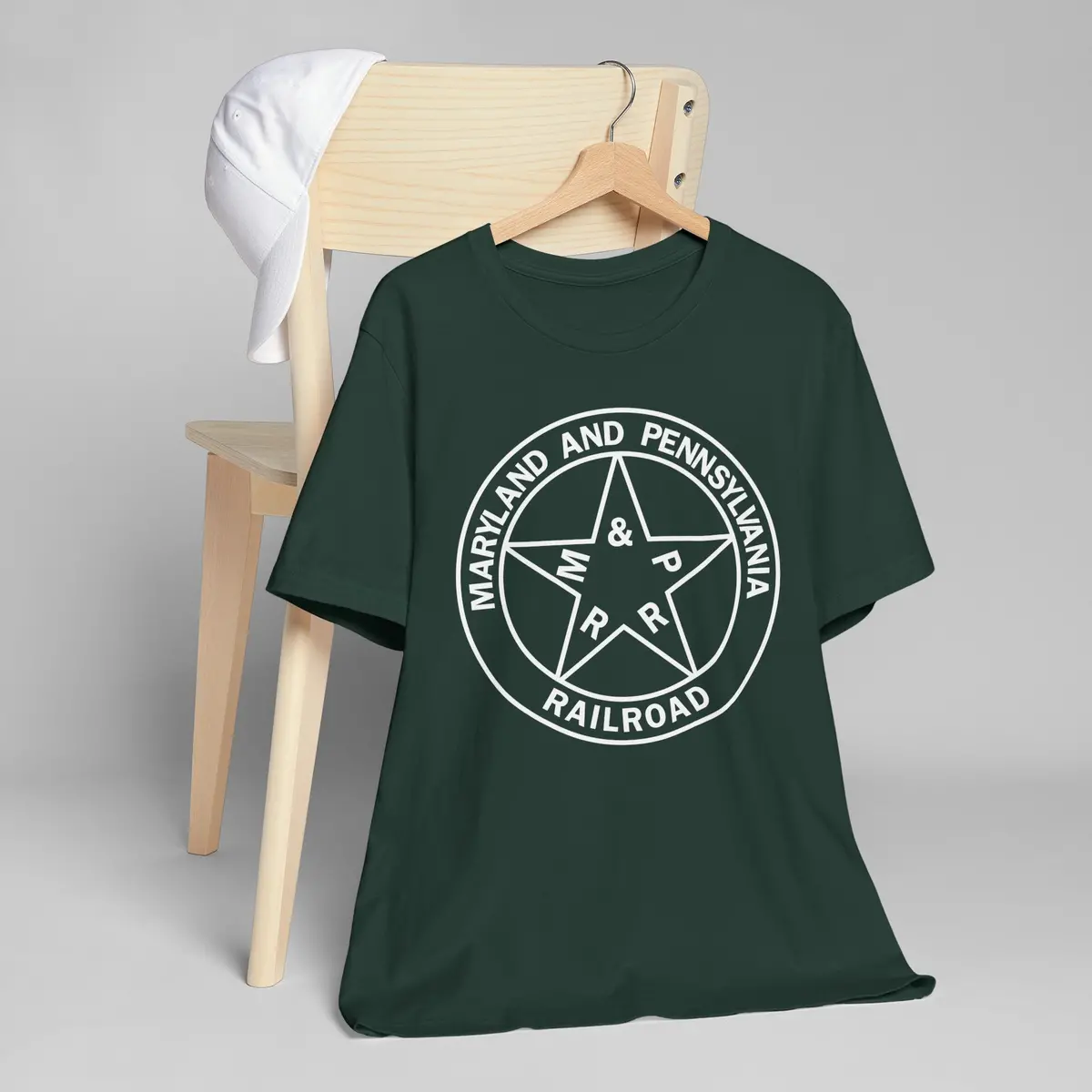 Maryland And Pennsylvania Railroad Logo Tee 5