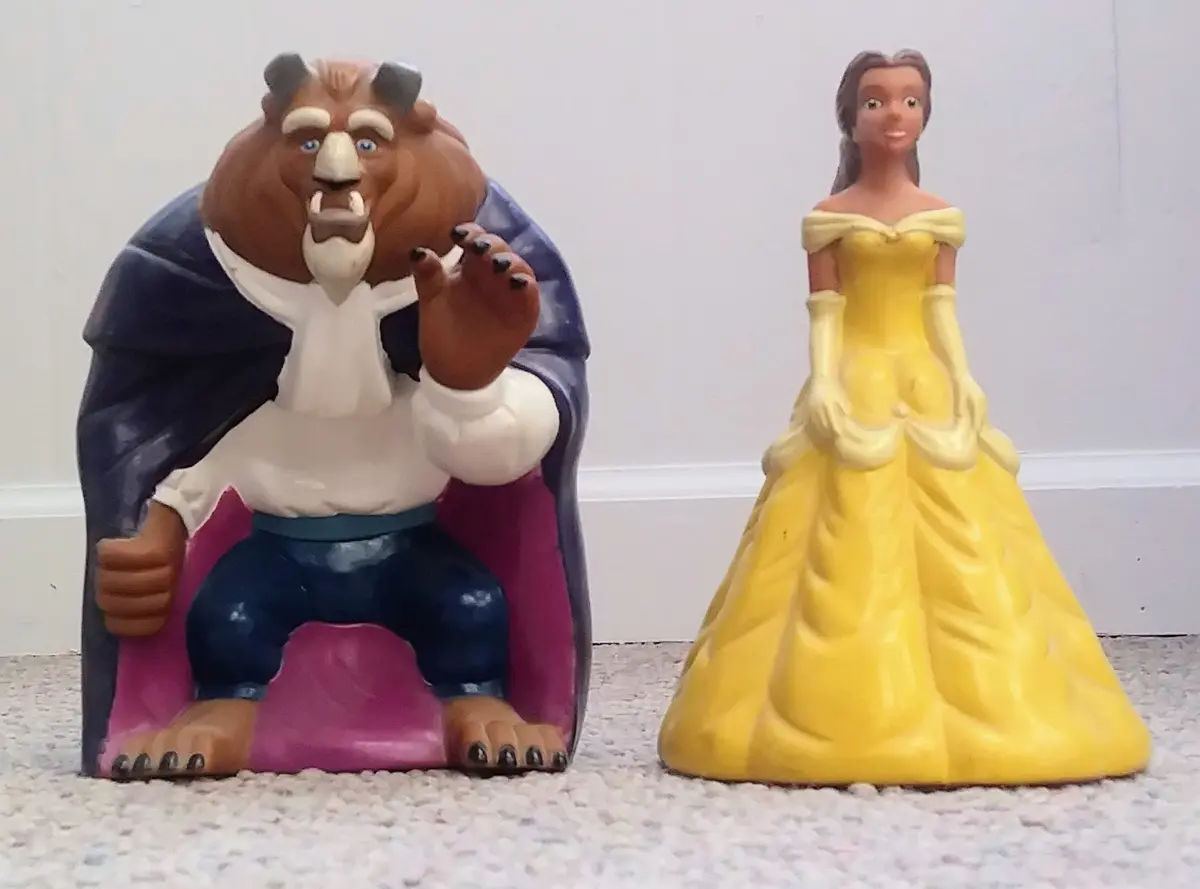 Pizza Hut Puppet Set - Disney's Beauty And The Beast 1