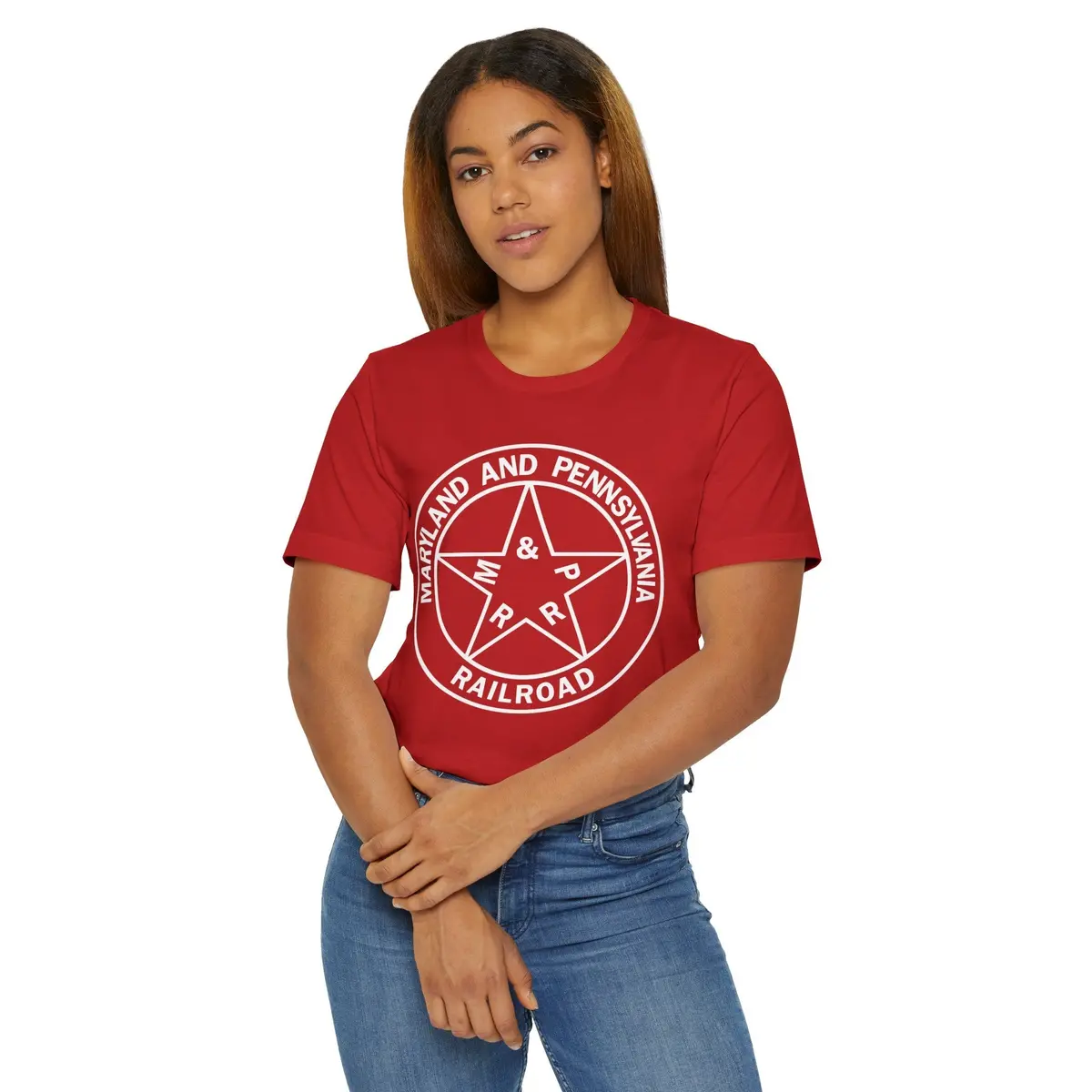 Maryland And Pennsylvania Railroad Logo Tee 14