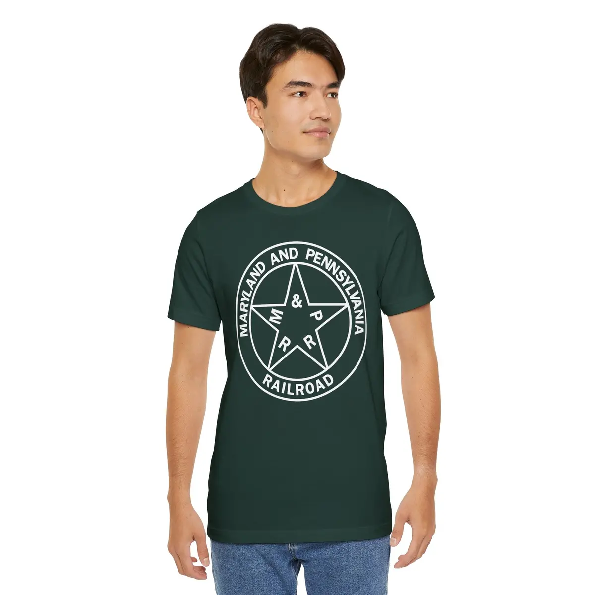 Maryland And Pennsylvania Railroad Logo Tee 7