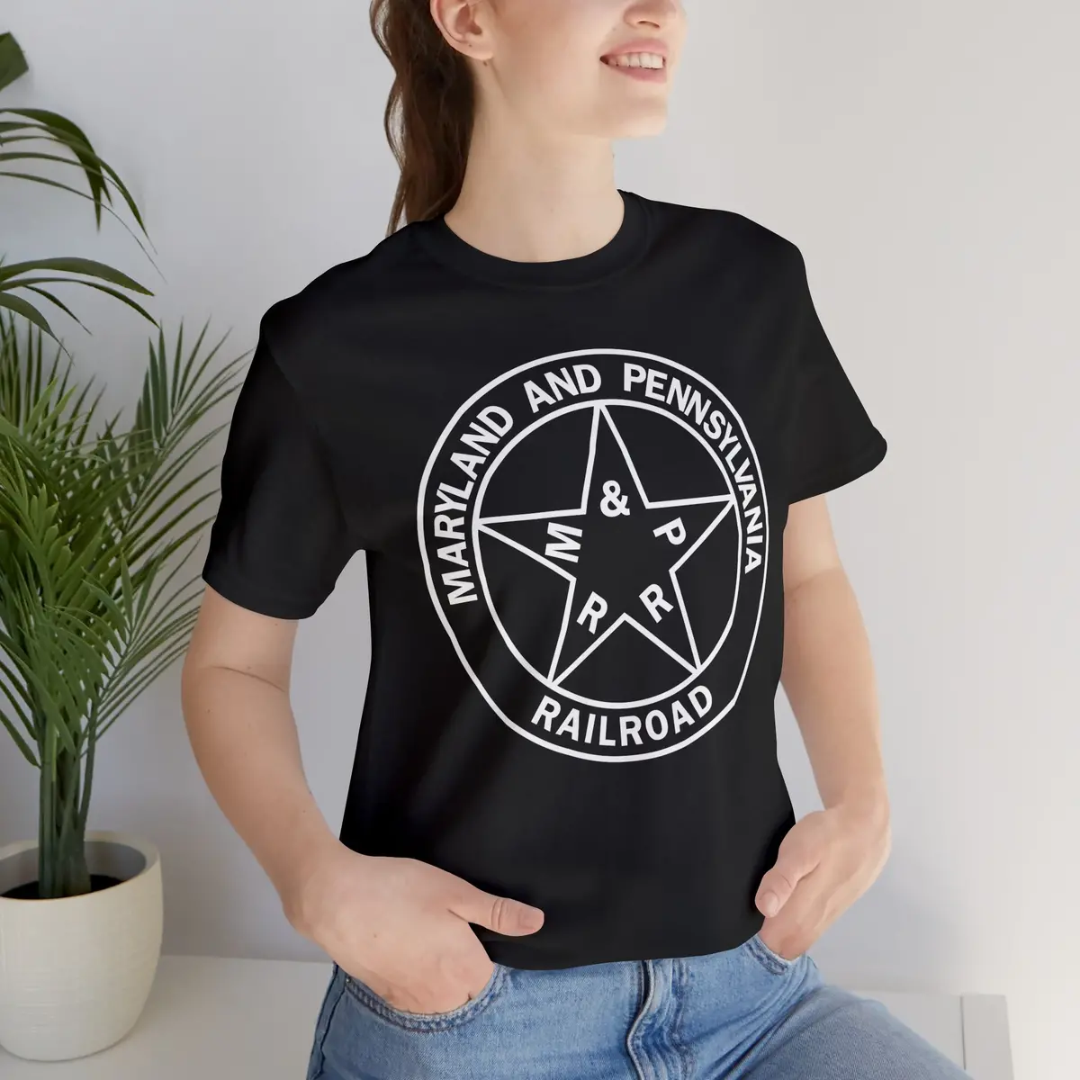 Maryland And Pennsylvania Railroad Logo Tee 12