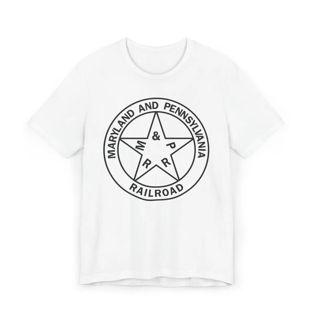Maryland And Pennsylvania Railroad Logo Tee 4