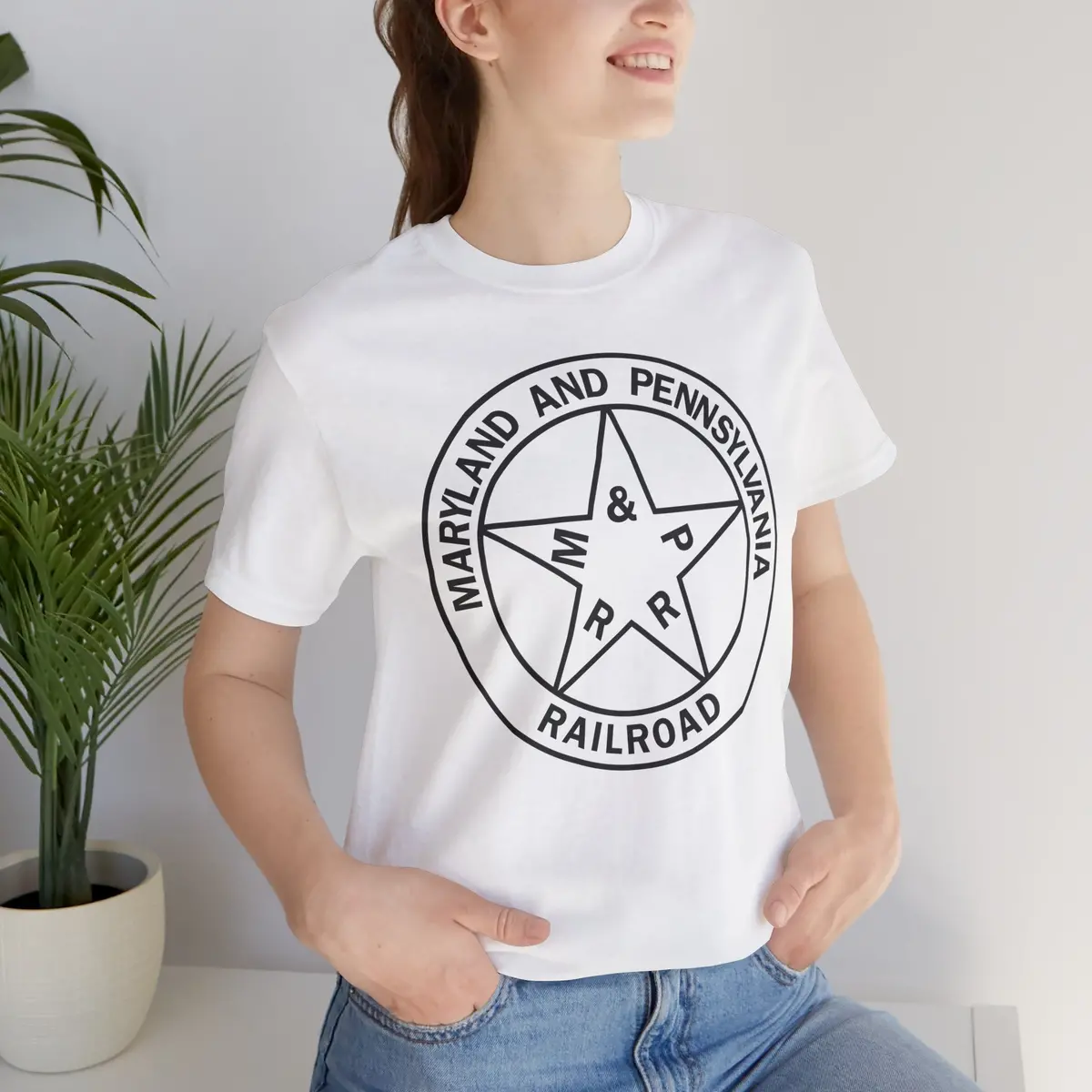 Maryland And Pennsylvania Railroad Logo Tee 20