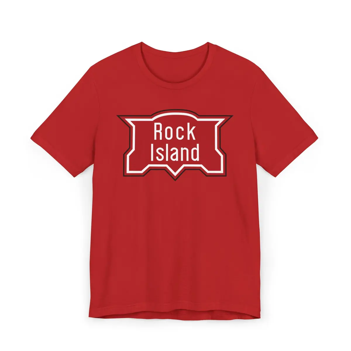 Chicago, Rock Island And Pacific Railroad Logo Tee 2