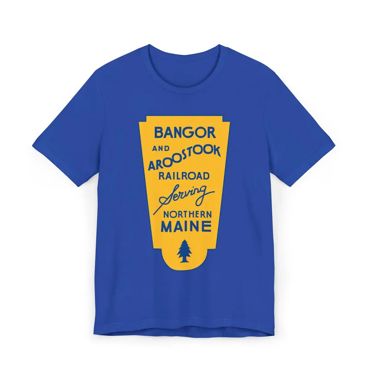 Bangor & Aroostook Railroad Logo Tee 2
