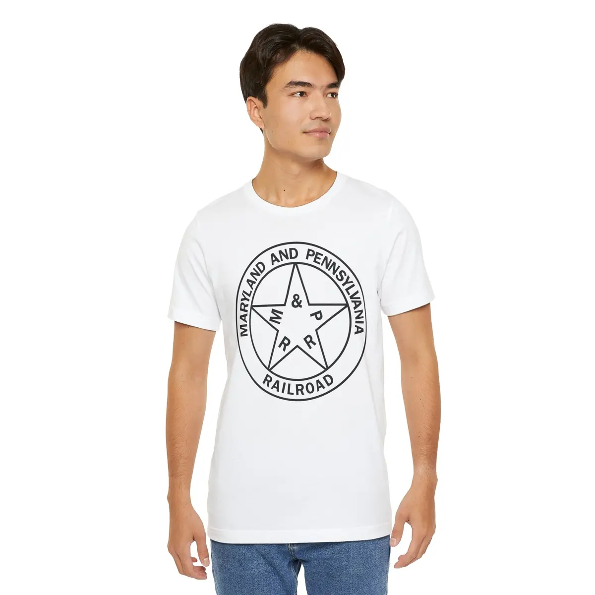 Maryland And Pennsylvania Railroad Logo Tee 19
