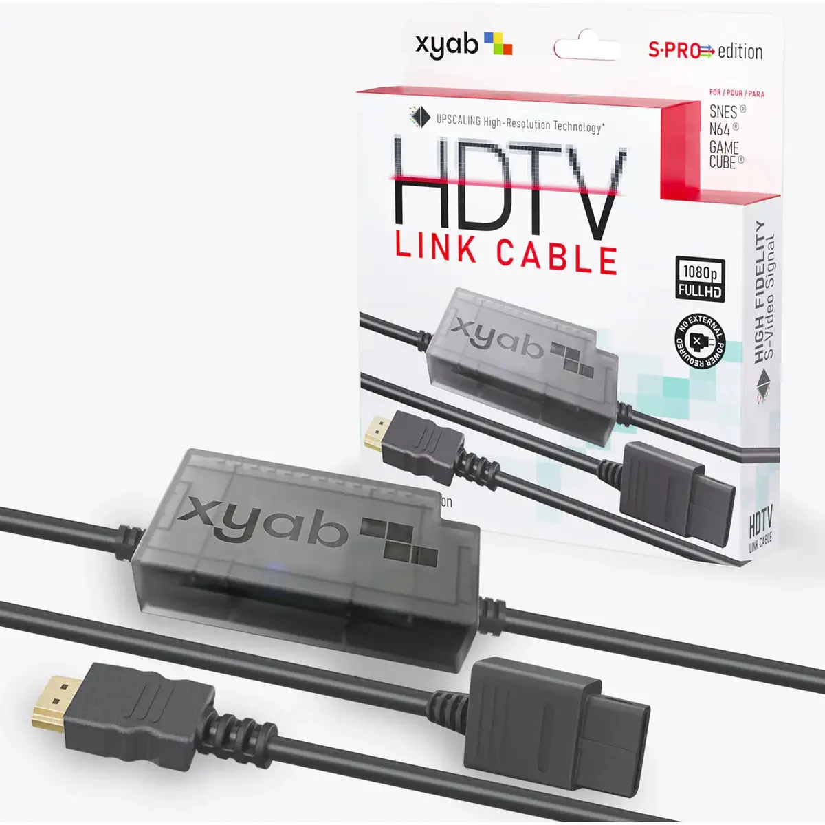 S-Pro Hd Link Cable For Nintendo Snes® / N64® / Gamecube® 1