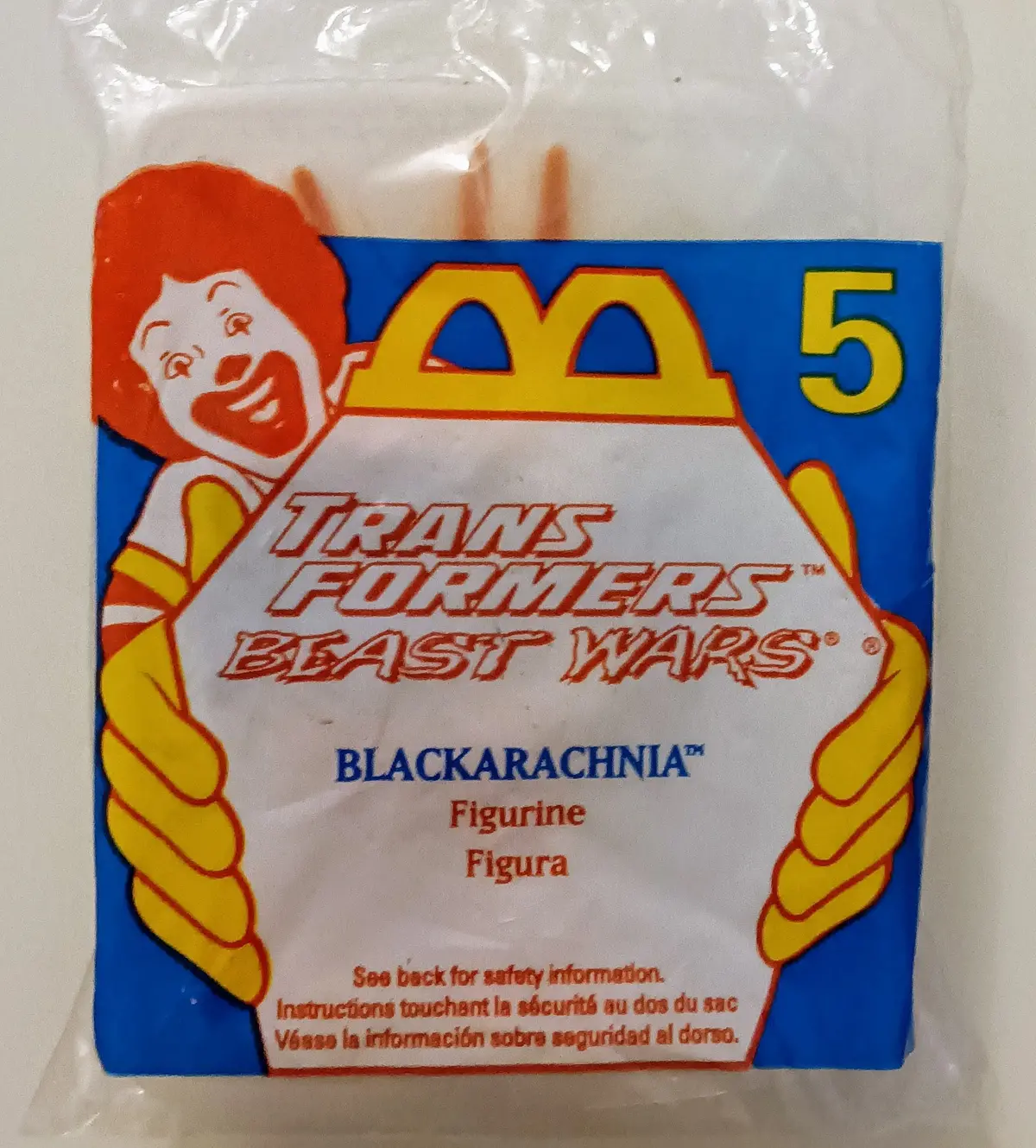 Transformers Happy Meal Toy - Blackarachnia (Bagged) 1