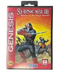 Shinobi Iii Return Of The Ninja Master - Sega Genesis 1
