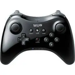Wii U Pro Controller Black - Wii U 1