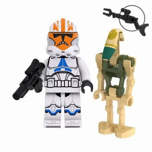 332Nd Clone Trooper Company & Battle Droid Star Wars Lego Minifigures Custom Toys 1