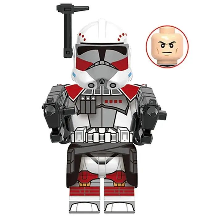 Arc Clone Commander Hammer Lego Minifigures Ustom Toys 1