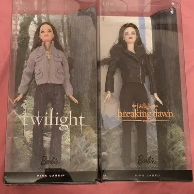 Barbie Collector Pink Label – Twilight Saga Bella Dolls (Set Of 2) 1