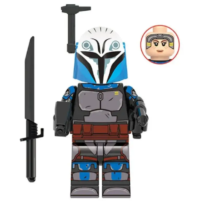 Bo Katan Kryze Mandalorian Star Wars Lego Compatible Minifigure 2 1