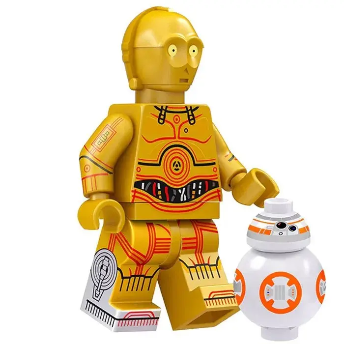 C3po Star Wars Lego Compatible Minifigure 1
