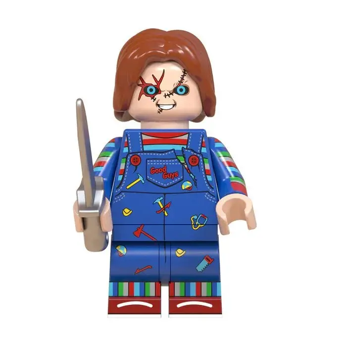 Chucky Child's Play Lego Minifigures Custom Horror Toys 1 1