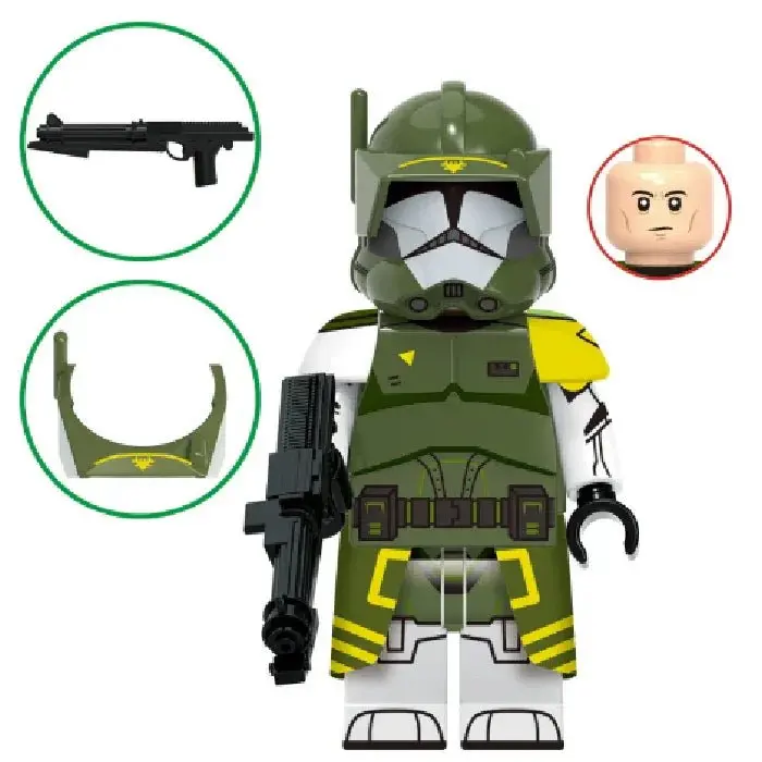 Clone Commander Doom Star Wars Lego Minifigures Custom Toys 1 1