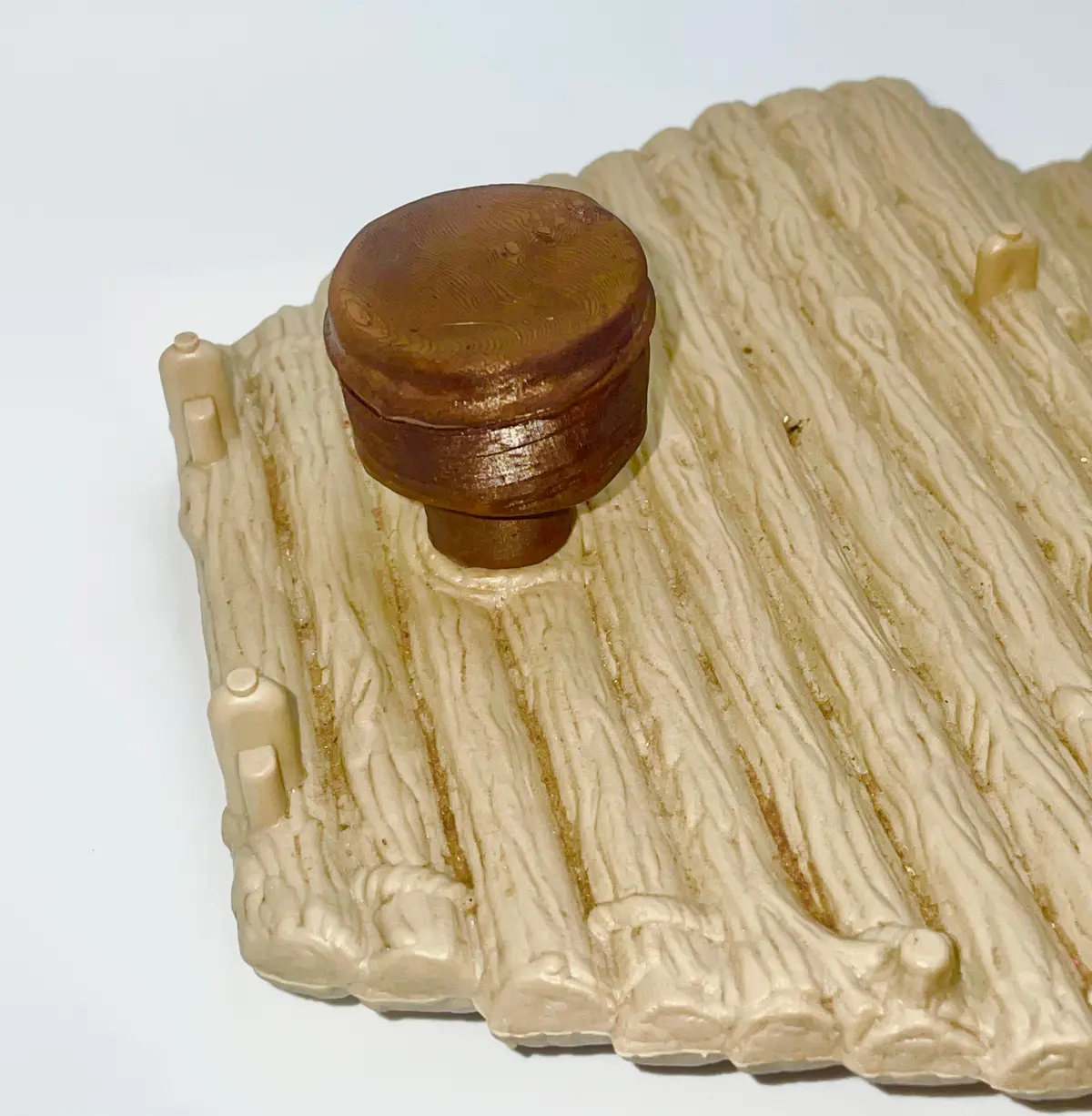 Vintage Star Wars Potf Ewok Battle Wagon Drum Repro Replacement Part Kenner Toys From Ewok Cartoon 1
