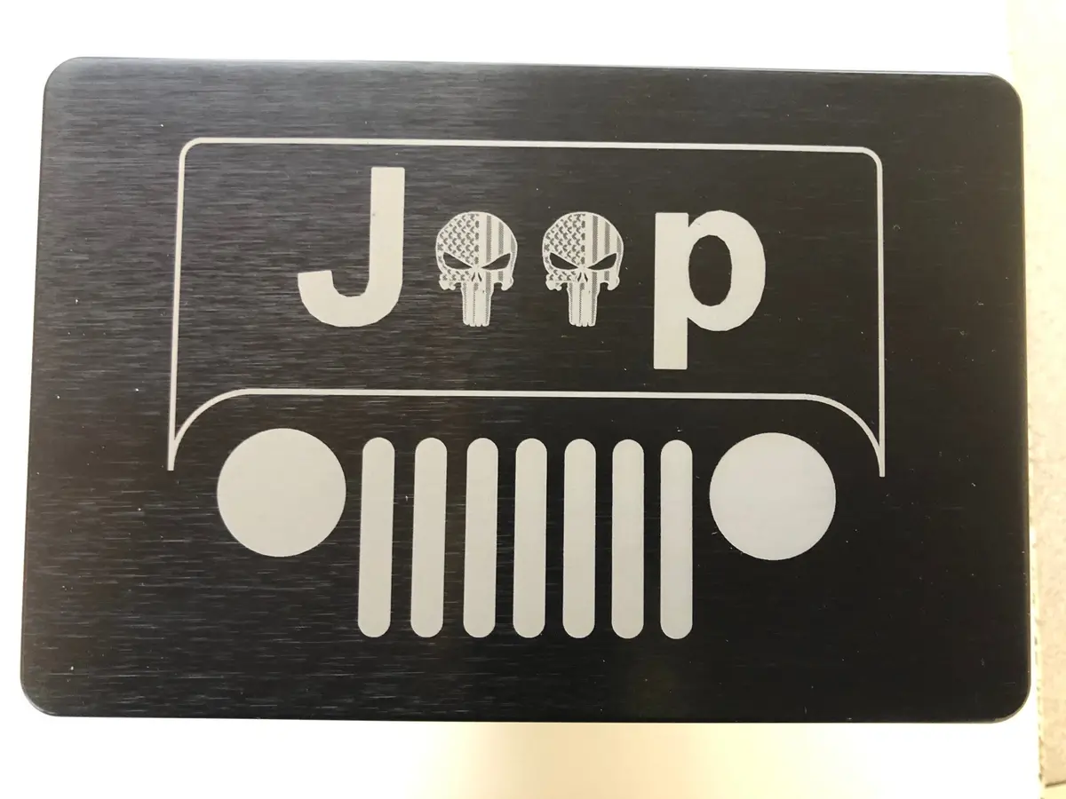Jeep Punisher Hitch Cover 1