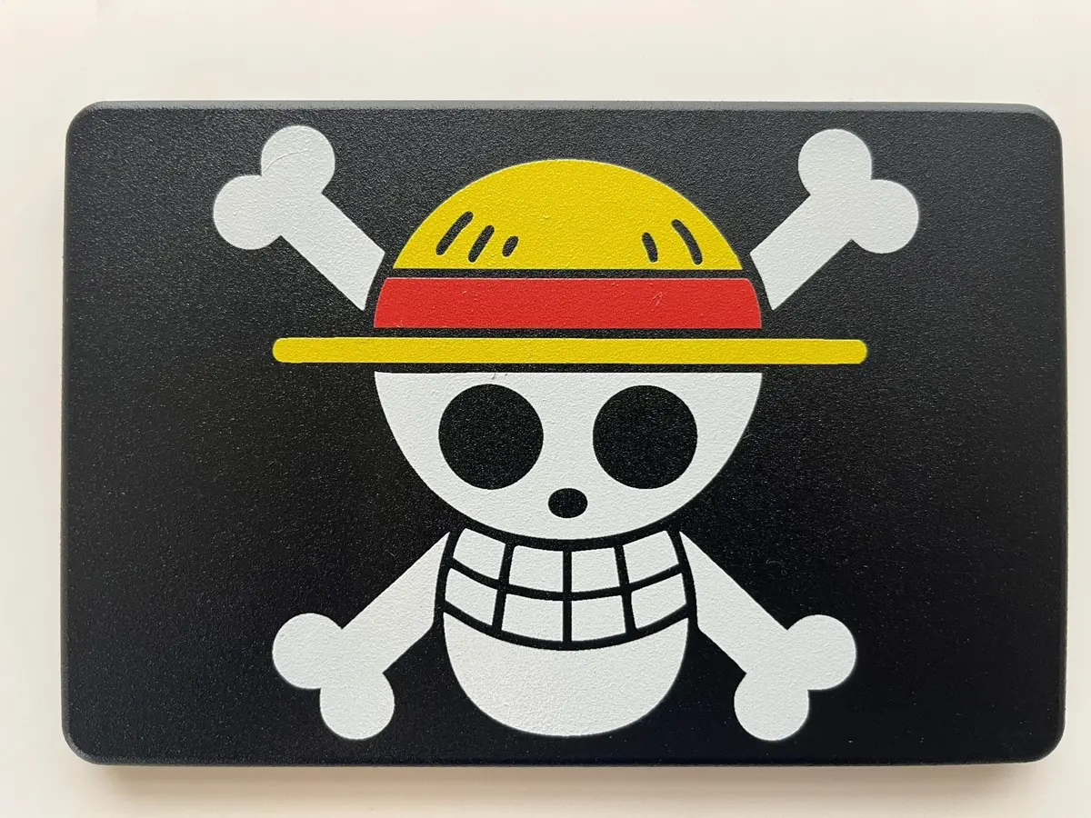 One Piece Straw Hat Jolly Roger Hitch Cover 1