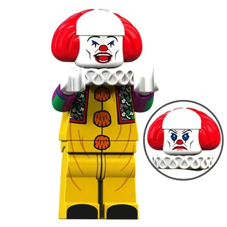 Pennywise Stephen King's It 1990 Lego Minifigures Custom Horror Toys 2 1