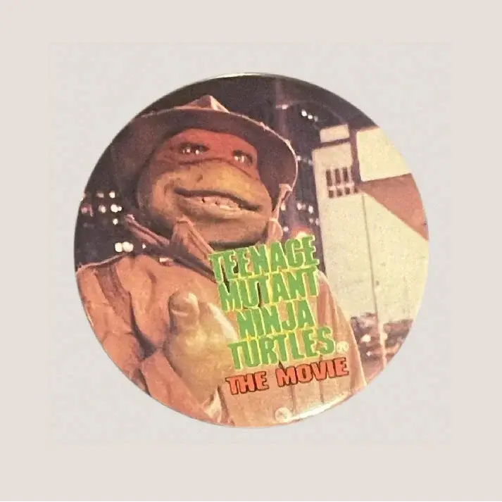 Radical 1990 Teenage Mutant Ninja Turtles Movie Thumbs Up Pin 1