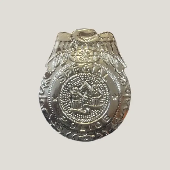 Rare 1950S Tin Special Police Badge Antique Gift For Collectors 1
