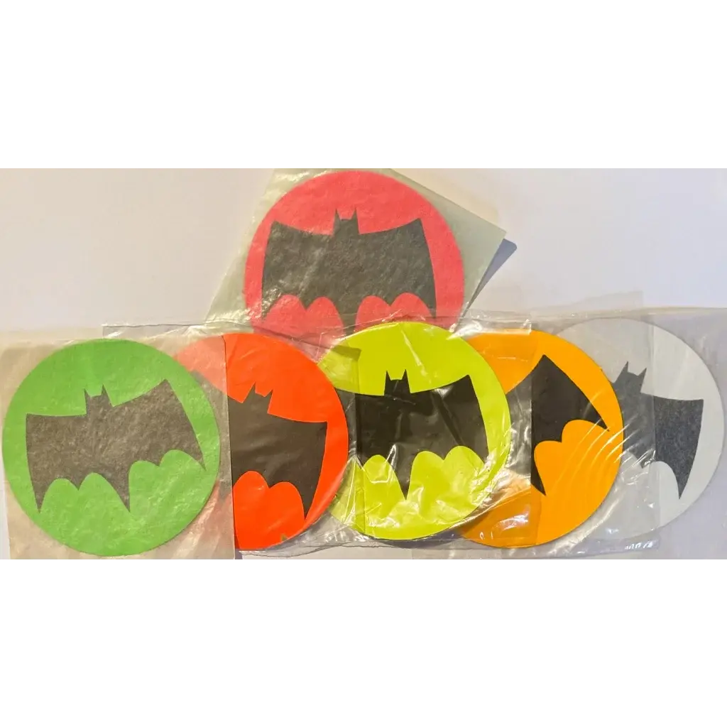 Rare Vintage 1960S Batman Signal Sticker Unleashed 8