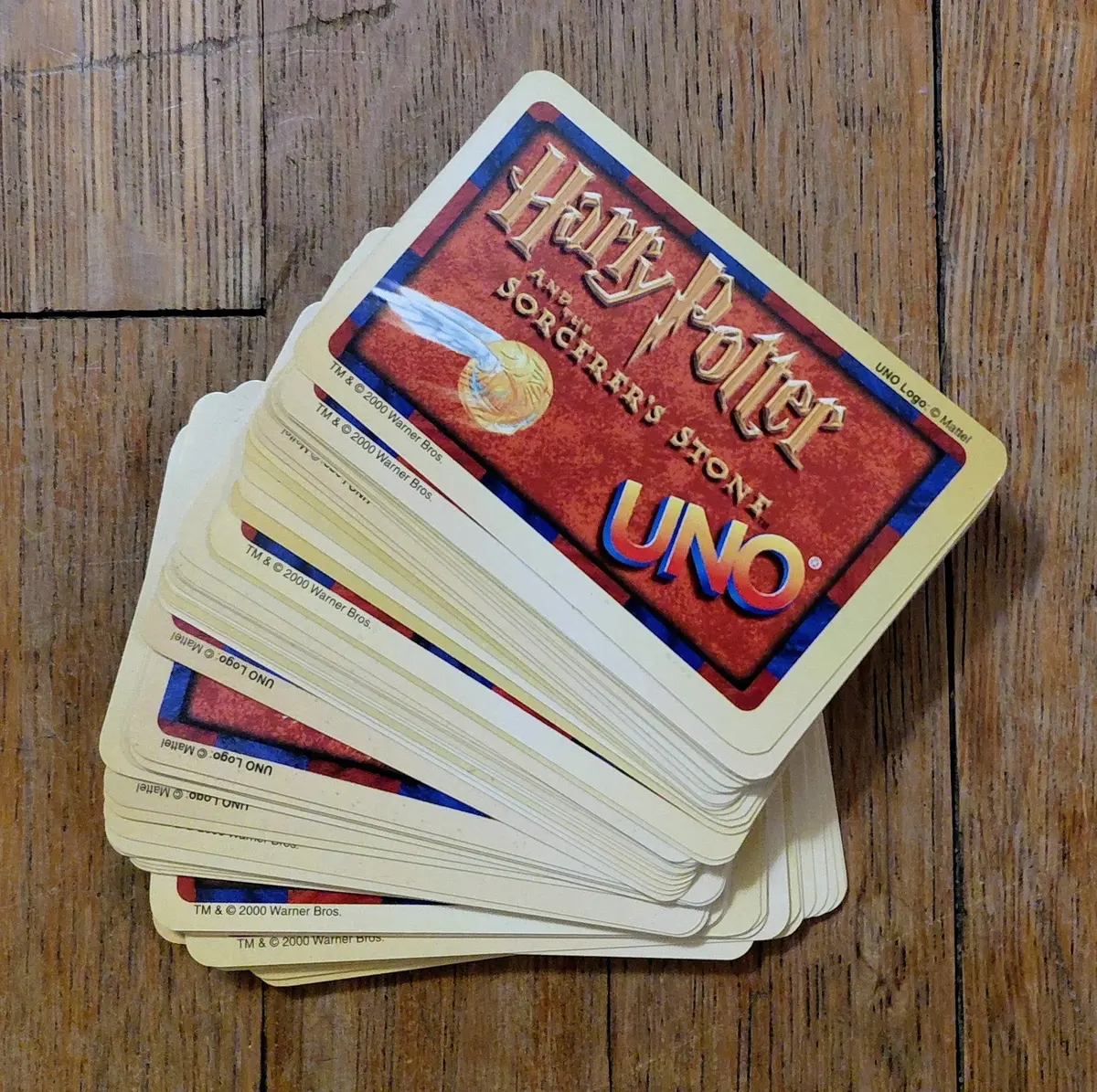Harry Potter Uno Card Game 1