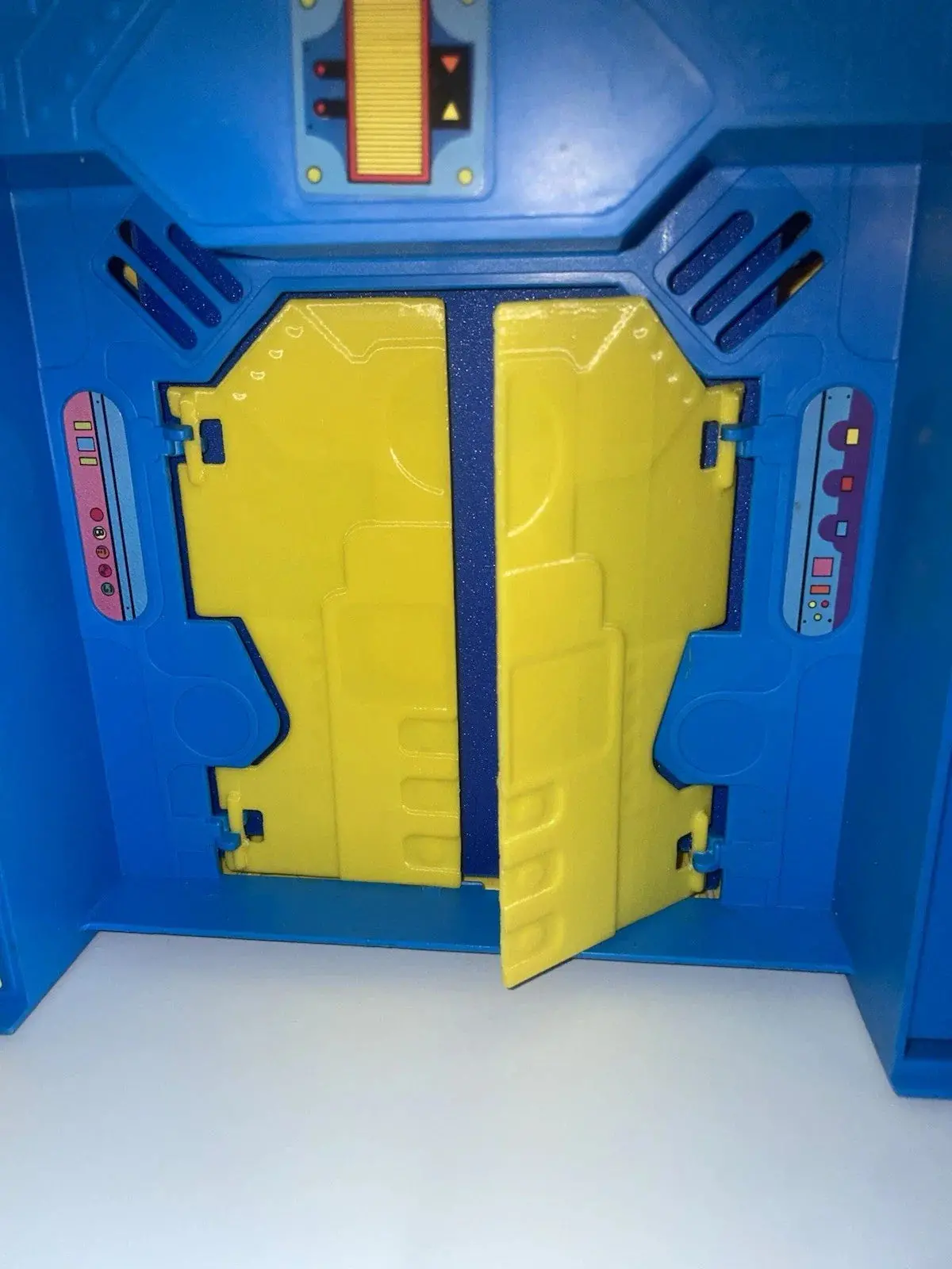 Kenner Super Powers Hall Of Justice Playset Security Doors Set Repro Part 1984 1