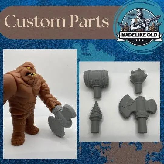 Vintage Clayface Batman The Animated Series 1993 Kenner Repro Accessories 1