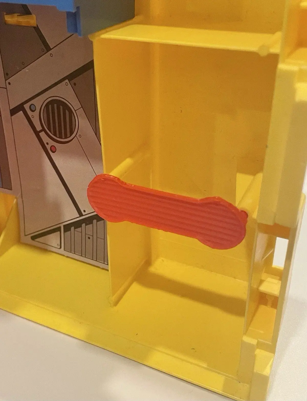 Kenner Super Powers Hall Of Justice Playset Guard Strap Clip Repro Part 1984 1