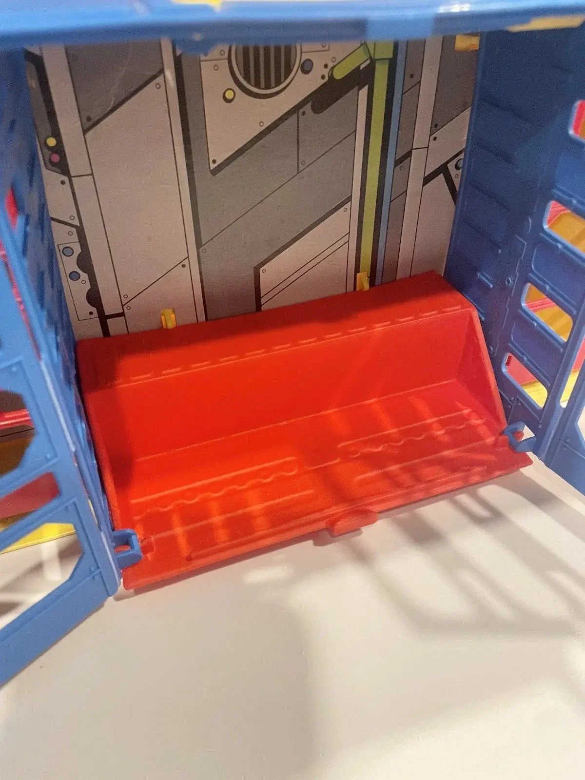 Kenner Super Powers Hall Of Justice Playset Jail Floor Repro Part 1984 1