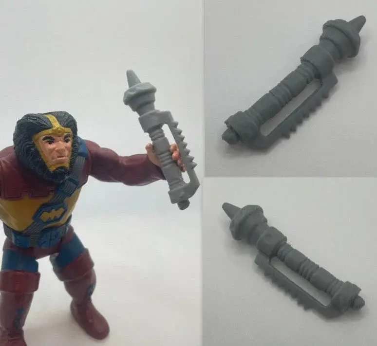 Vintage Kenner Dc Super Powers Kalibak Mace Weapon Repro Part 1985 Replacement 1