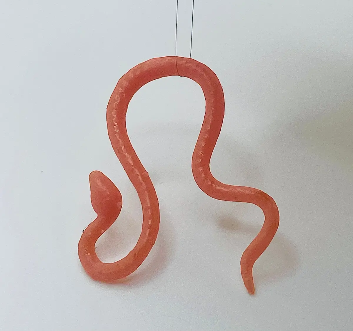 Star Wars Vintage Replacement 1983 1980 Yoda Orange Brown Snake Repro Part Kenner Toys 1