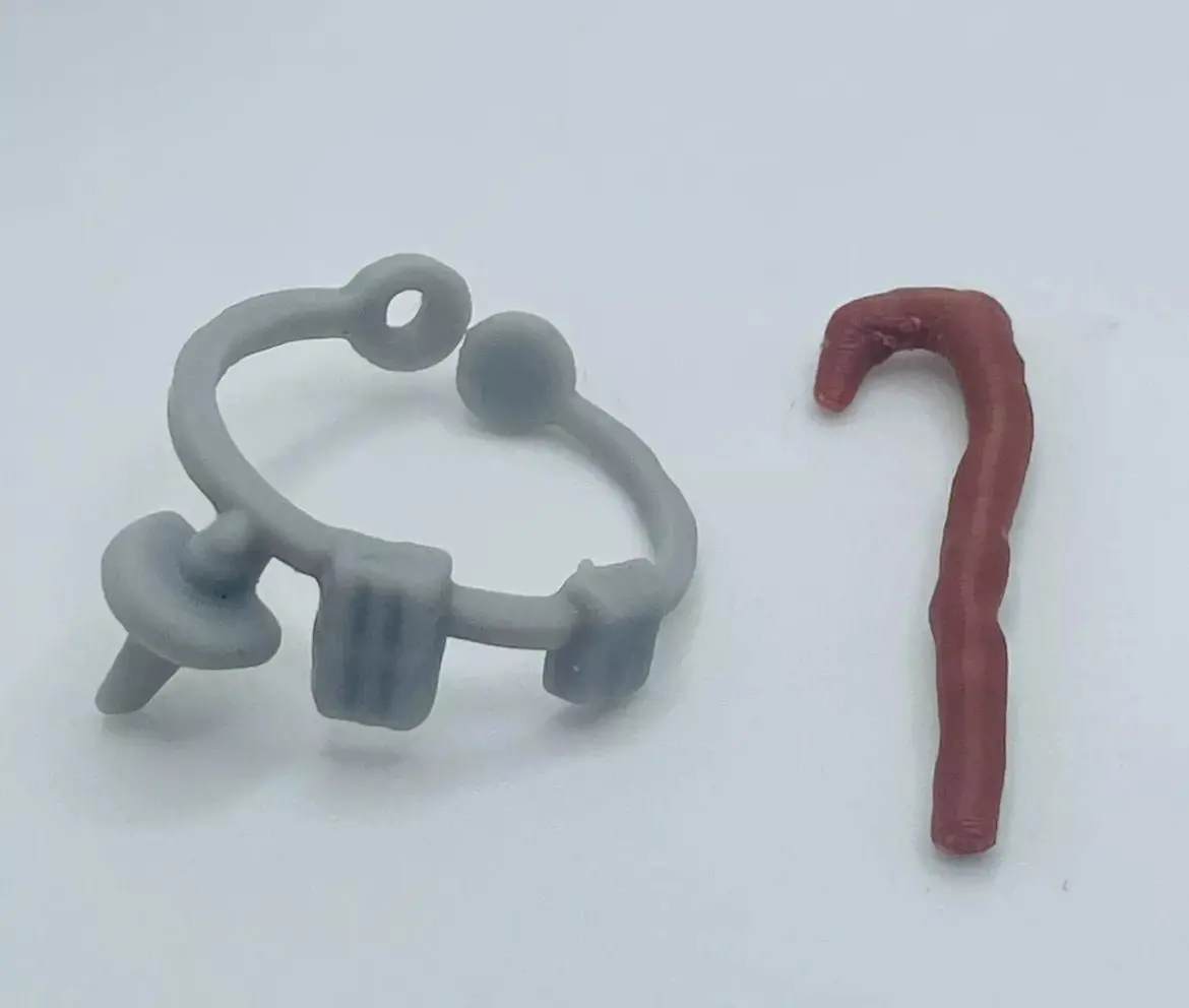 Star Wars Vintage Yoda Walking Cane & Belt Replacement 1983 1980 Repro Part Kenner Toys 1