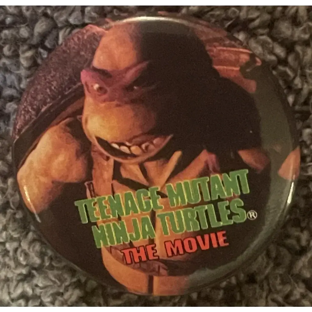 Rare Teenage Mutant Ninja Turtles 1990 Movie Collectible Pins 1