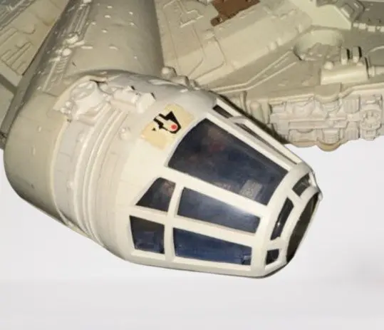 Vintage Star Wars Kenner Millennium Falcon Canopy Glass Only Reproduction Part 1