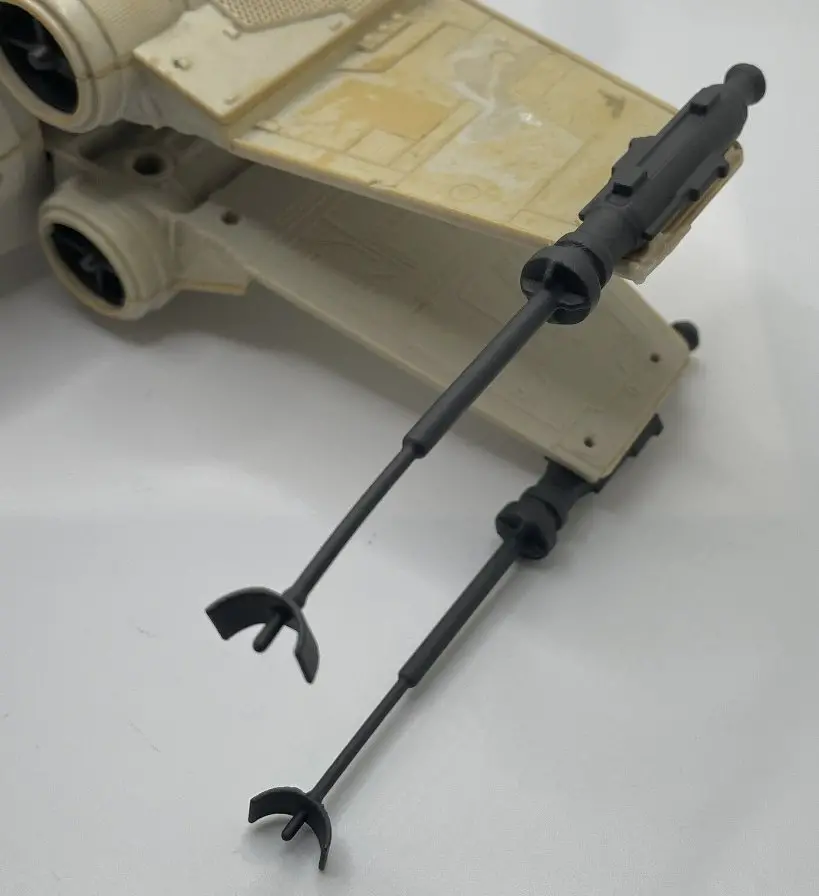 Vintage Star Wars X Wing One Cannon Reproduction Replacement Part 1978 (Not Full Set) 1