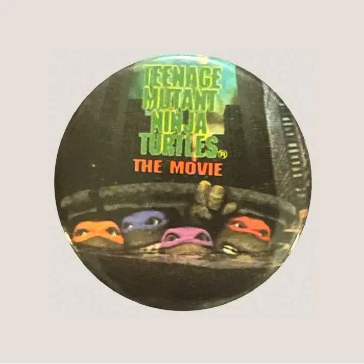 Vintage Teenage Mutant Ninja Turtles Movie Pin Collectible 1